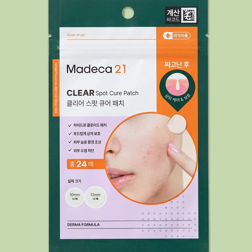 Madeca 21 ມາເດກາ 21 – ແຜ່ນແປຮັກສາສິວ ເຄຼຍ ລຸ້ນພິເສດ 24 ຊິ້ນ
